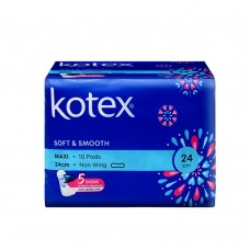 KOTEX S/Smooth Maxi 24CM 3x20'S