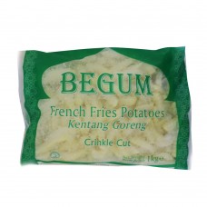 BEGUM F/Fries Crinkle Cut 1kg